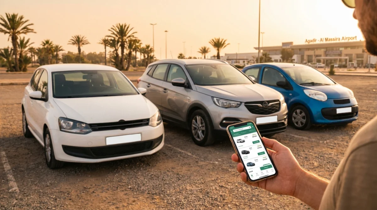 Car rental Agadir 2026 price comparison - GadiWaze